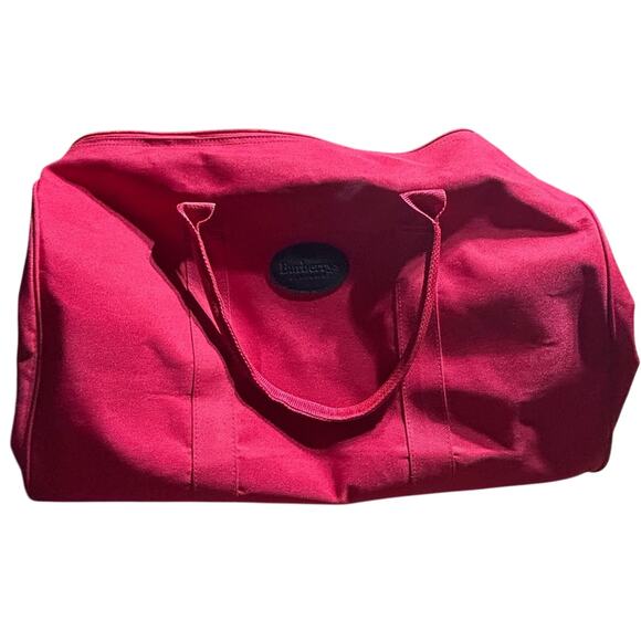 Burberry Red Travel Bag Durable and Spacious - Picture 2 of 9
